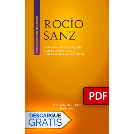 Suite de ballet para orquesta. Suite hilos para cuerdas, Suite de palenque para cuerdas (Libro digital PDF)