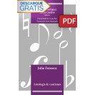 Antología de canciones.  Julio Fonseca:  (Libro digital PDF)