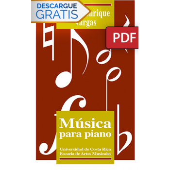 Música para piano de Carlos Enrique Vargas (Libro digital PDF)