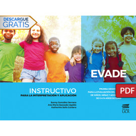 EVADE. Prueba general para la evaluación del desarrollo de niños, niñas y adolescentes de 6 a 14 años de edad (Libro digital PDF)