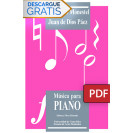 Música para piano Alejandro Monestel, Juan de Dios Páez (Libro digital PDF)