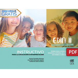 EDIN II. Prueba para la evaluación del desarrollo integral de la niña y el niño de 0 meses a 6 años de edad (Libro digital PDF)