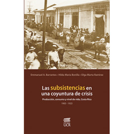 LAS SUBSISTENCIAS EN UNA COYUNTURA DE CRISIS (VERSION IMPRESA)