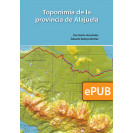 Toponimia de la provincia de Alajuela (LIBRO DIGITAL EPUB)