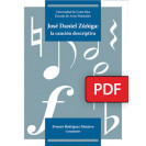 José Daniel Zúñiga: la canción descriptiva (LIBRO DIGITAL PDF)